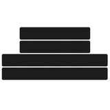 4 Peças Soleira Fibra De Carbono Adesivo - Sticker Carbon™
