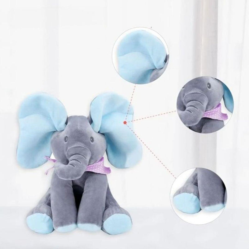 PEEK A BOO - O Elefante Musical Divertido Que Mexe As Orelhas