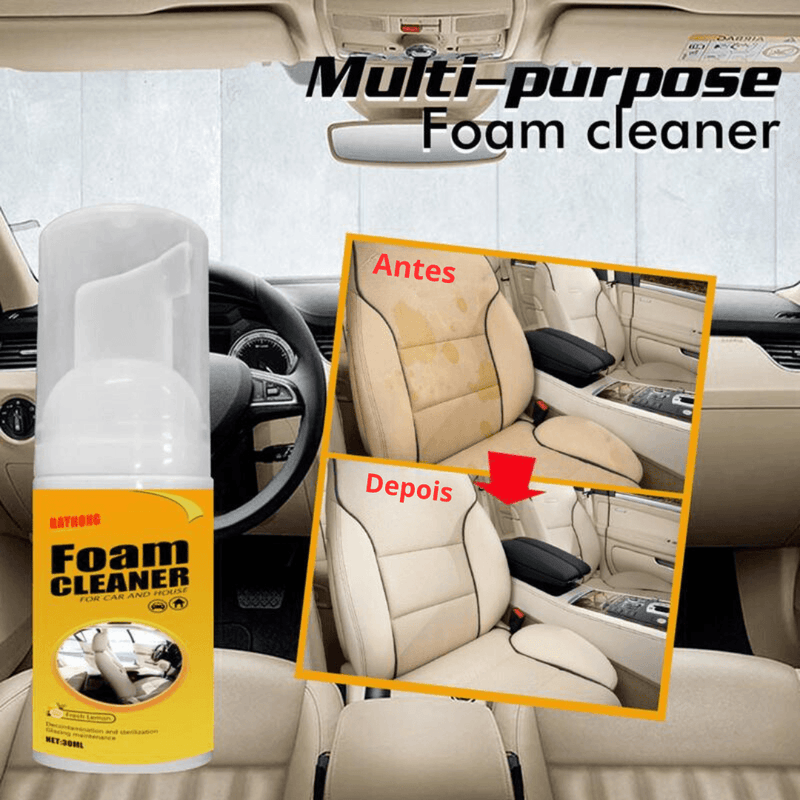 Espuma De Limpeza Instantânea Foam Cleaner® - Loja Zenas