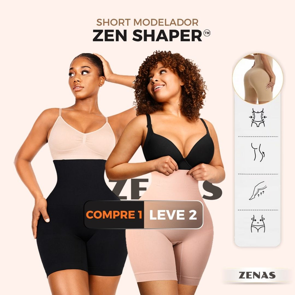 Short Modelador ZEN Shaper™ - Compre 1 Leve 2