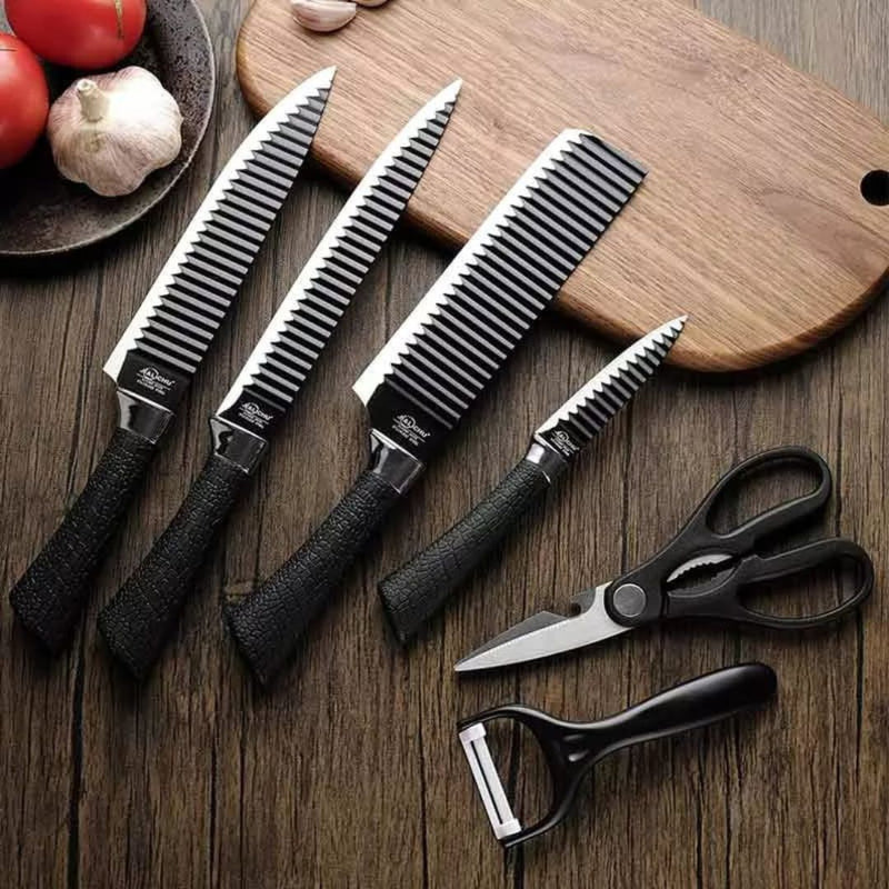 Kit De Facas 6 Peças Profissional Cocin Master (Oferta Até Ás 23:59H)
