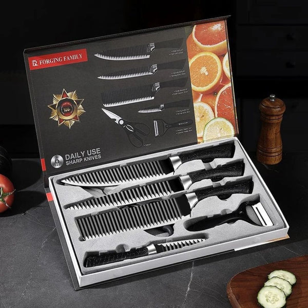 Kit De Facas 6 Peças Profissional Cocin Master (Oferta Até Ás 23:59H)