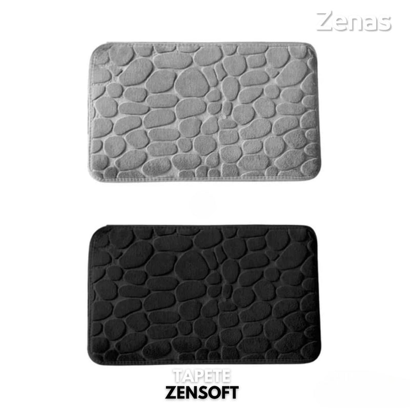 Tapete Para Banheiro Antiderrapante ZenSoft™ Pague 1 Leve 2 + BRINDE EXCLUSIVO