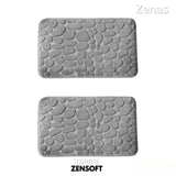 Tapete Para Banheiro Antiderrapante ZenSoft™ Pague 1 Leve 2 + BRINDE EXCLUSIVO
