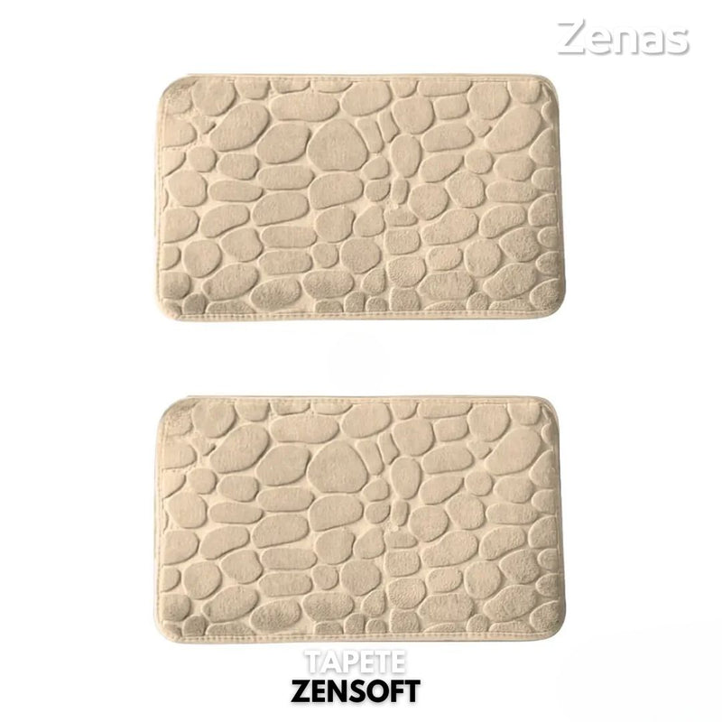 Tapete Para Banheiro Antiderrapante ZenSoft™ Pague 1 Leve 2 + BRINDE EXCLUSIVO