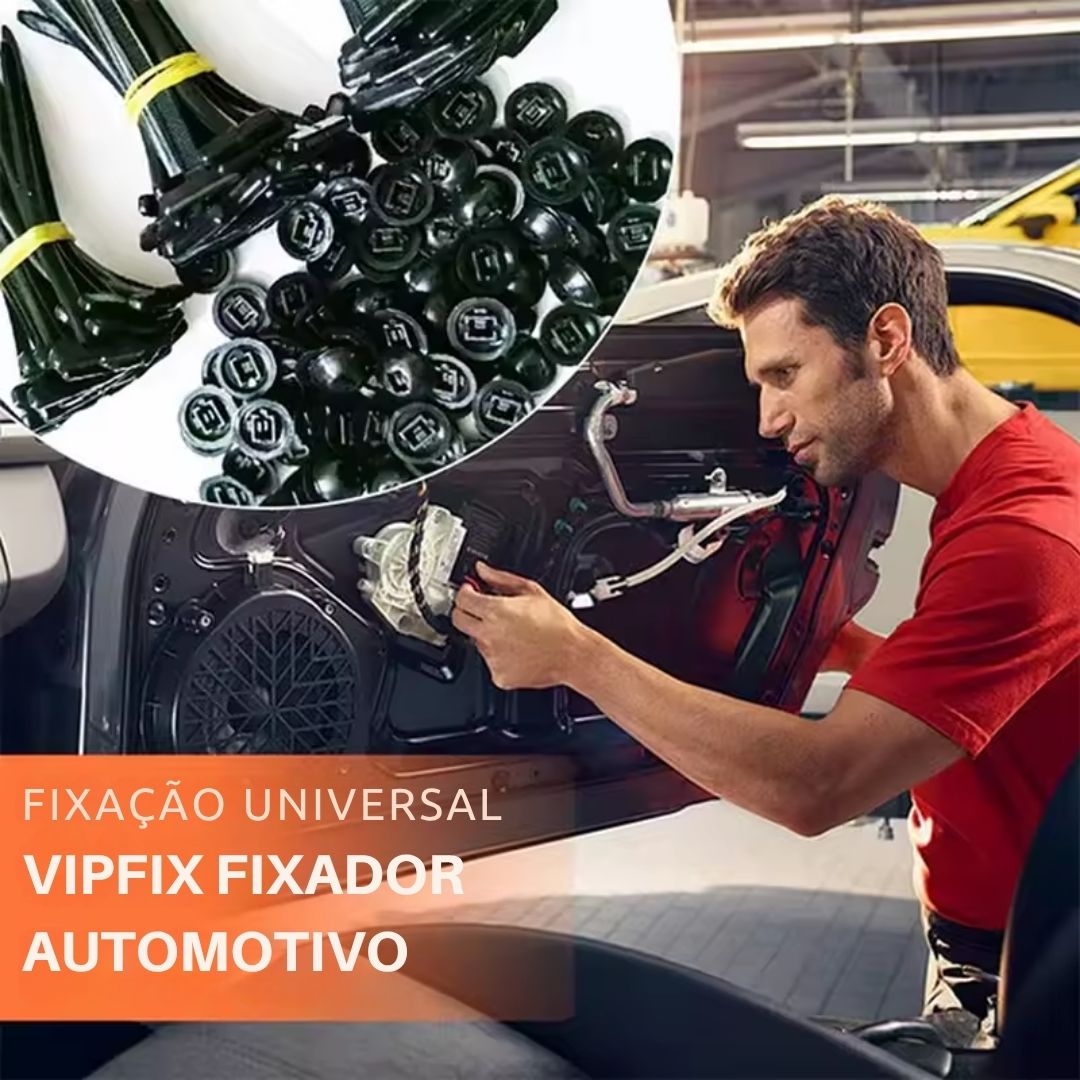 Dê Adeus Aos Barulhos No Seu Carro - Presilhas Resistente De Fixação Automotiva Universal VipFix