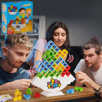 Jogo De Tetris Em Equipe - Diversão Garantia Para Crianças e Adultos