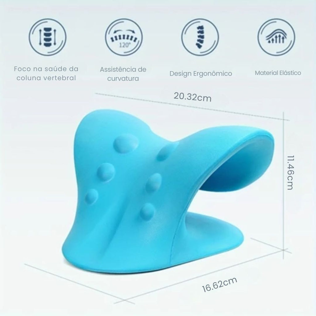 Apoio de Tração Cervical – Alívio para o Pescoço e Ombros em Apenas 10 Minutos!