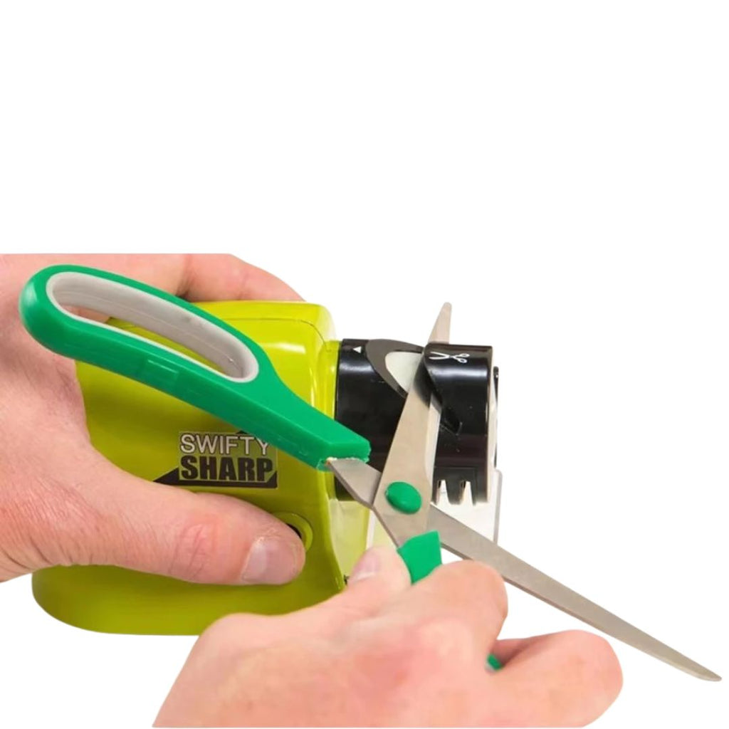 Amolador Elétrico Portátil Swifty Sharp™ Facas, Tesouras e Ferramentas