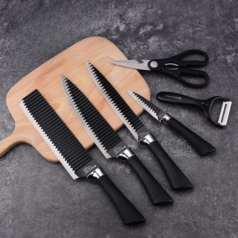 Kit De Facas 6 Peças Profissional Cocin Master (Oferta Até Ás 23:59H)