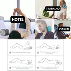 Apoio de Tração Cervical – Alívio para o Pescoço e Ombros em Apenas 10 Minutos!