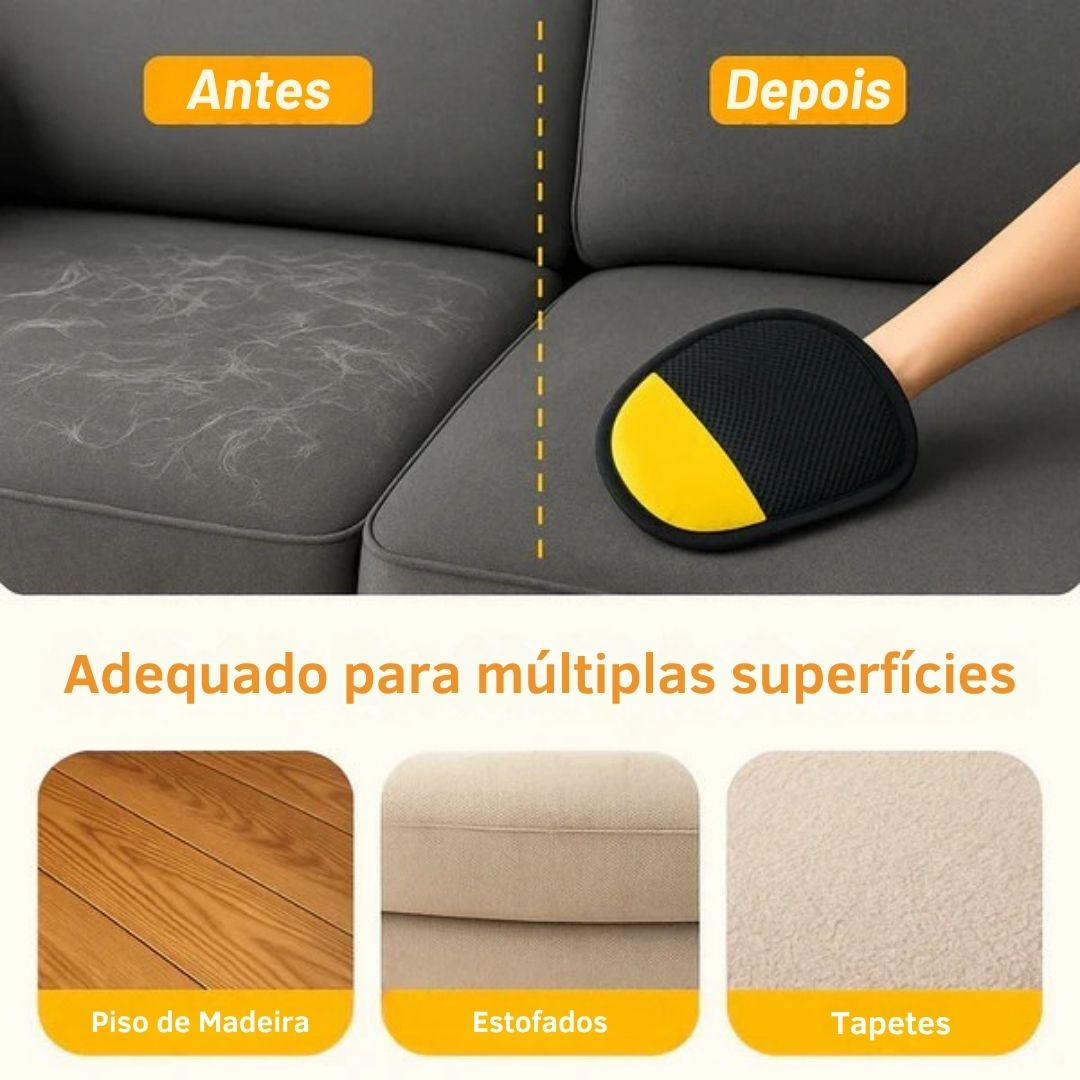 Glove Pet™ - Luva Removedora De Pelos De Pets (Frete Grátis + 50% OFF HOJE)