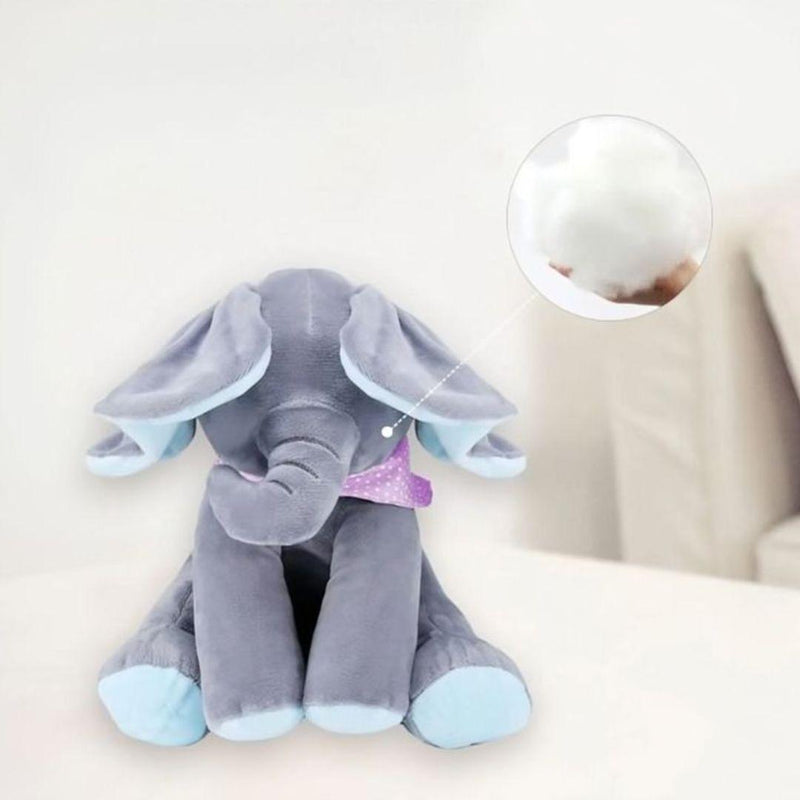 PEEK A BOO - O Elefante Musical Divertido Que Mexe As Orelhas