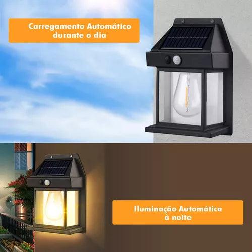 Refletor Solar Smart Light Com Detector de Movimentos - Loja Zenas