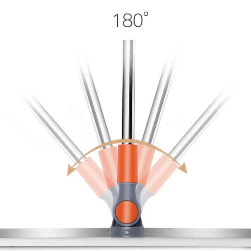 Rodo, Vassoura E Limpa Vidros - Rodo Mágico 3 Em 1 Extensível 180° (Frete Grátis Hoje)