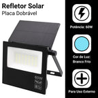 Refletor Solar Ultra Potente ZenLux 60W LED Branco