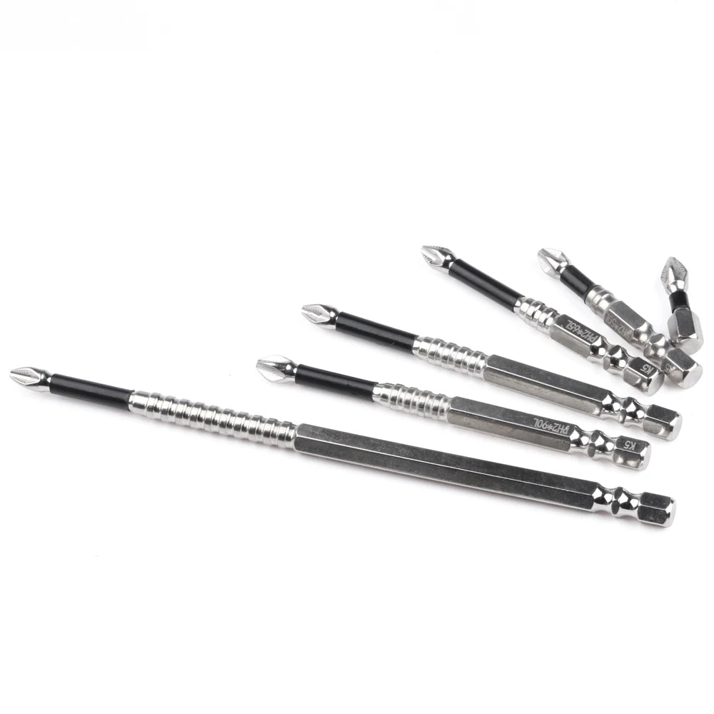 Kit Ponteira Magnética Philips Em Aço Tungstênio Antiderrapante StrongMax