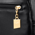 Mochila de Couro Casual Vintage