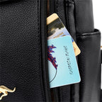 Mochila de Couro Casual Vintage