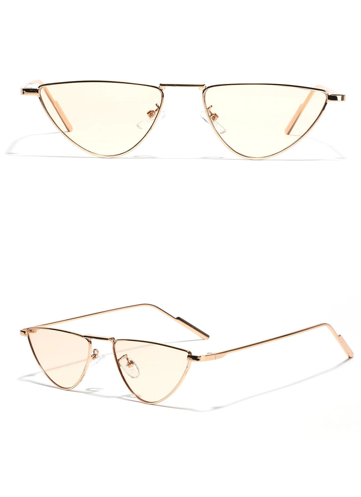 Óculos Triangular Moderno Luxuoso