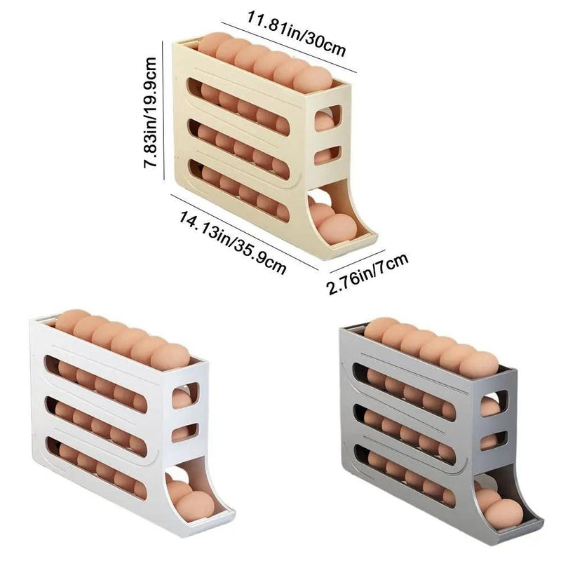 Porta Ovos Com Rolagem Automática Roll Smart