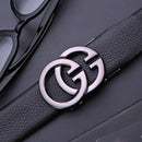 Cinto De Couro Double G Elegant