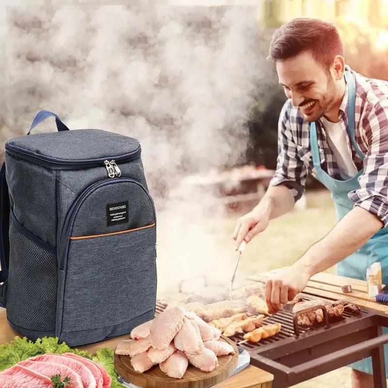 Mochila Cooler Térmica 25L à Prova D'água