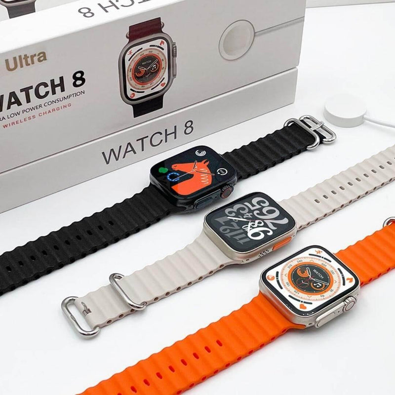 Smartwatch Serie 8 Ultra + 2ª Pulseira de Brinde - Loja Zenas