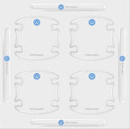 Kit 10 Peças Silicone De Proteção Para Portas e Retrovisores - Soft Car - Loja Zenas