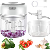 Triturador De Alho Elétrico Profissional - Mini Processador™