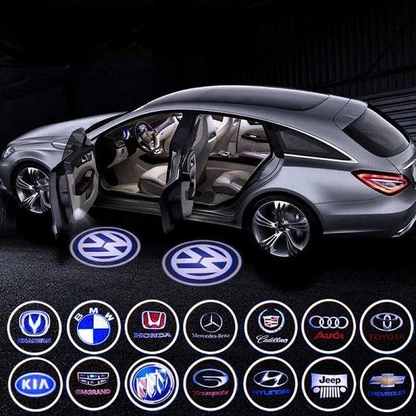 VisionLed™ - Projetor De Logo Para Porta De Carro - Loja Zenas
